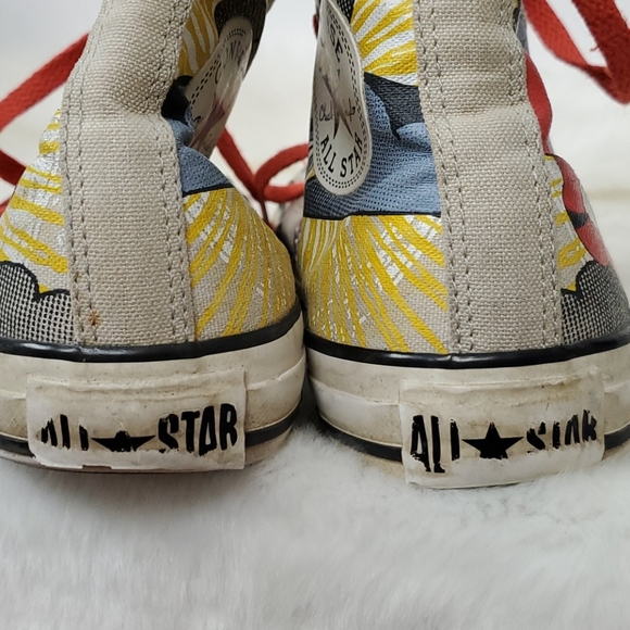 Converse collaborate TM&DC comics Superman shoes size 7.5 - Picture 13 of 15